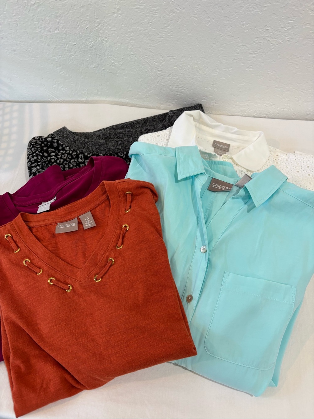 Bundle of Chico’s Size 0 Small Tops